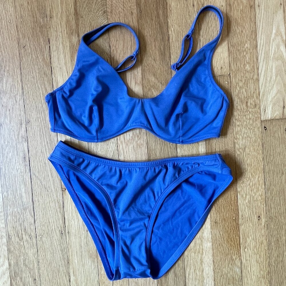 Vintage periwinkle Victoria's Secret Bikini Bathing Suit